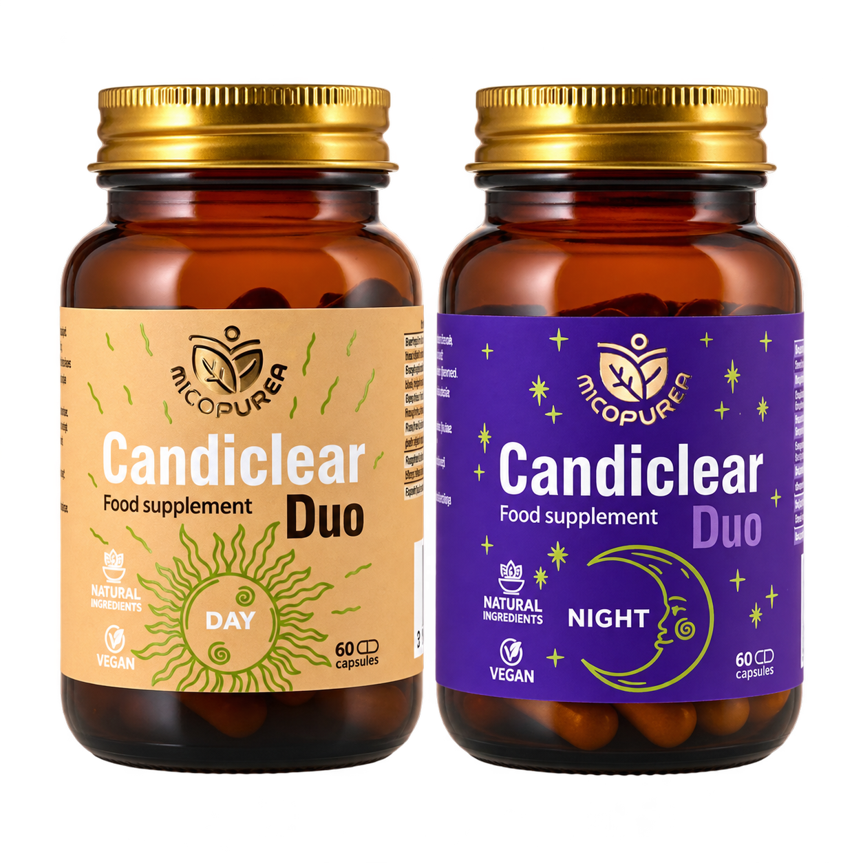 Candiclear Duo – комплект DAY и NIGHT с по 60 капсули